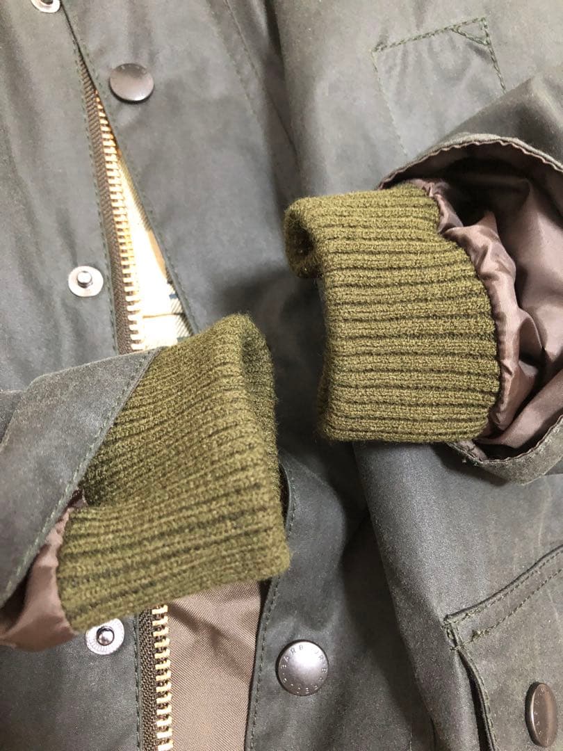 英国製 Barbour ビデイル SL size34 セージグリーン バブアー