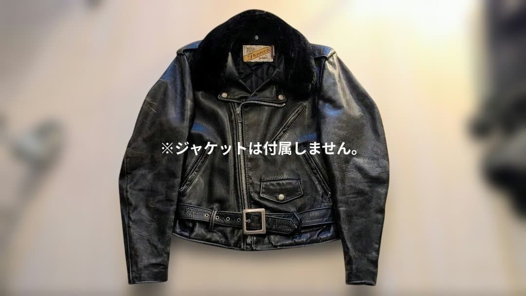美品 Schott 613 618 ダブルライダース用 襟ボア 36