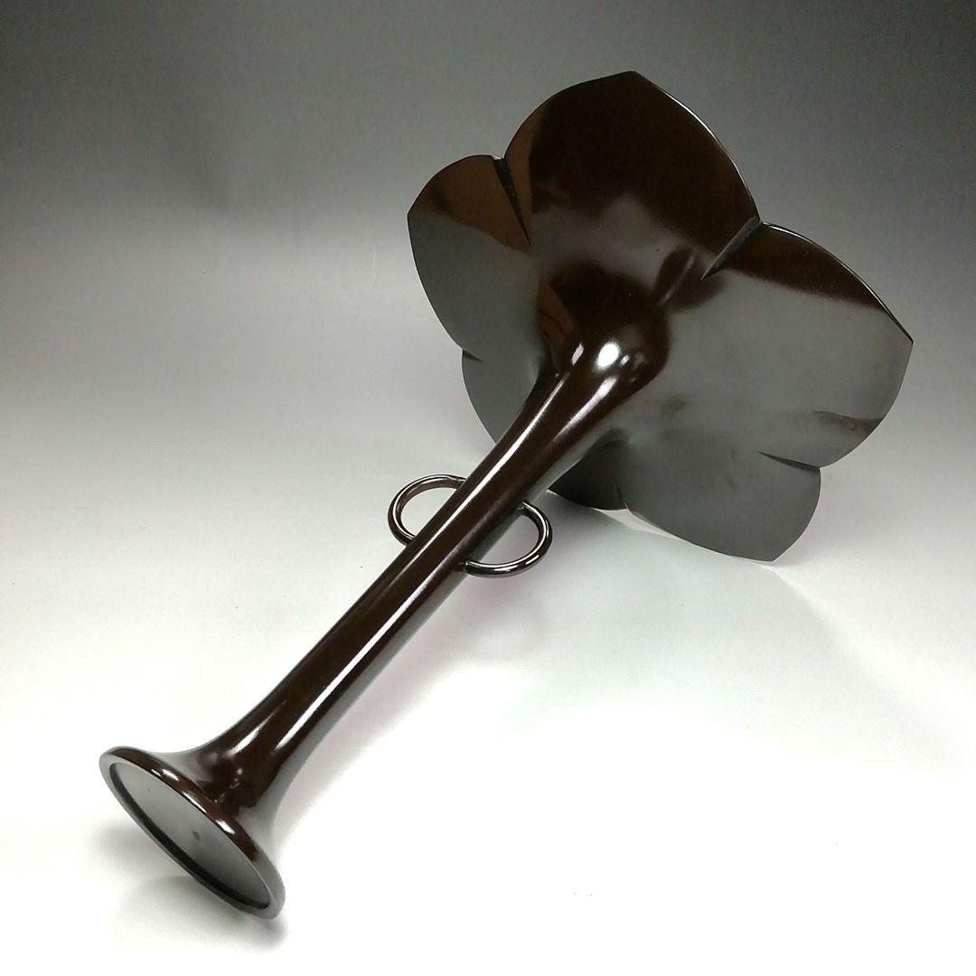 Ｓ４１２　花入　『唐銅　桔梗口　花入』『一ノ瀬宗也作』　共箱　花器