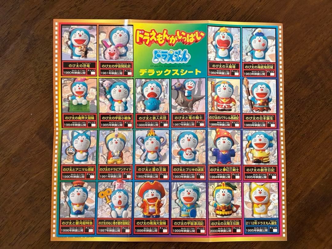 ドラえもんがいっぱい　コレクション　全22種 フィギュア　カード　映画レア箱無し