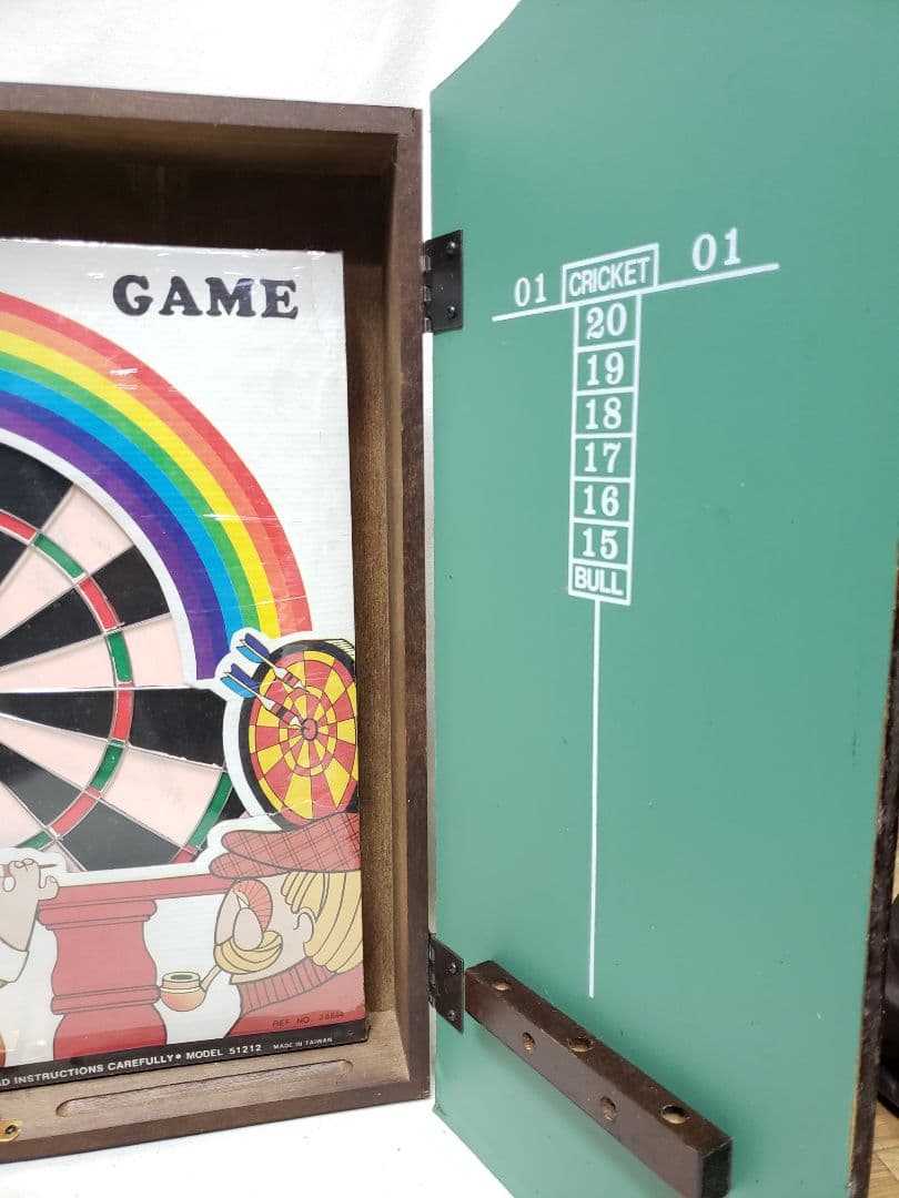 希少 80's ビンテージ未使用品 ダーツボード KINGS HEAD ④