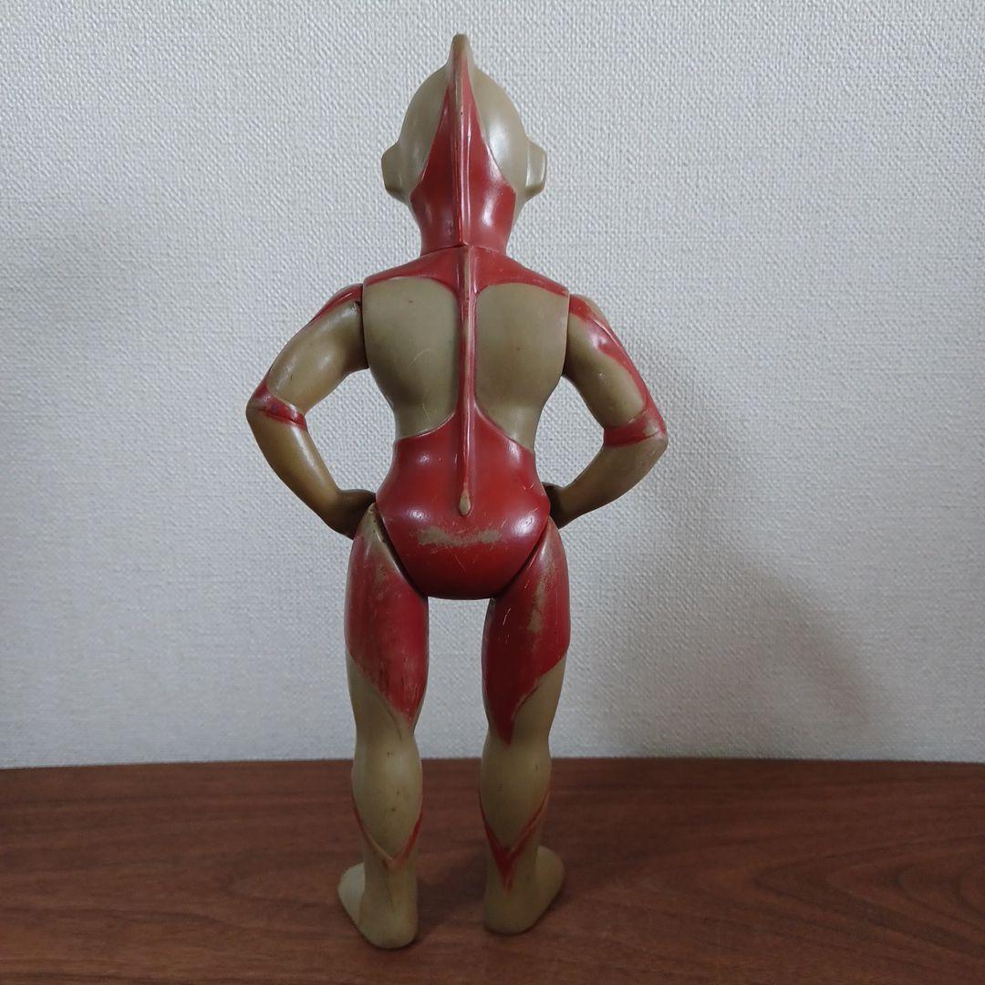 当時もの　希少ブルマァク製　285㎜「ウルトラマン」ソフビフィギュア