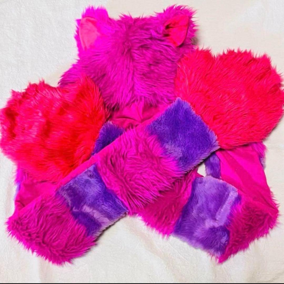 希少 レア】極美品 ディズニー マフラーキャップ チェシャ猫 制服