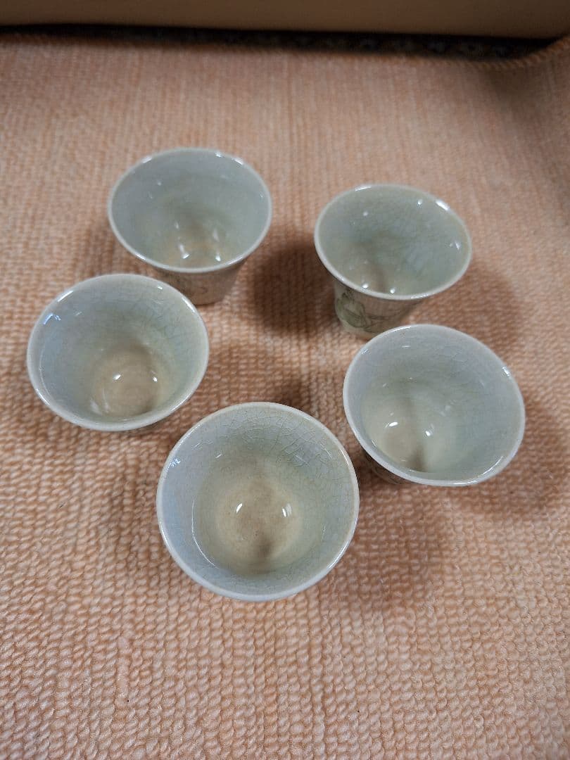 虫明焼、森 香泉、煎茶器セット