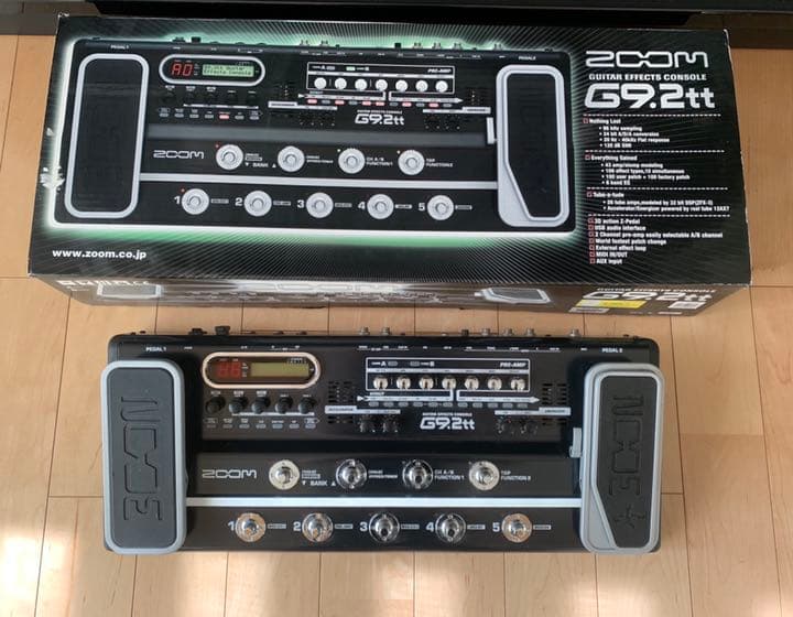 ZOOM ギターエフェクツコンソール G9.2tt