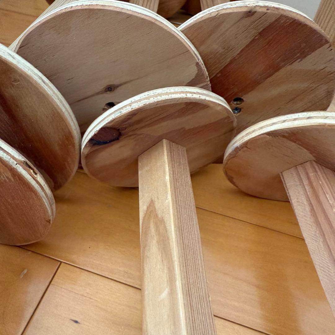 お値下げ 帽子スタンド 木製 20個セット ①②