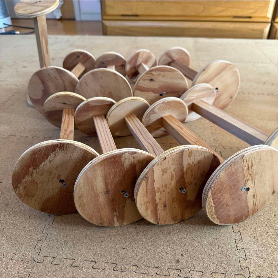 お値下げ 帽子スタンド 木製 20個セット ①②