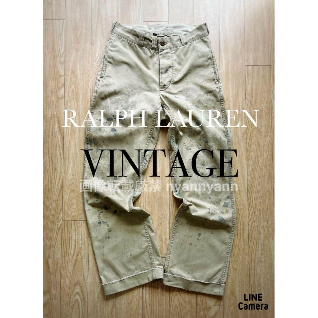 Polo Ralph Laurenポロラルフローレン チノパン ペイント RRL