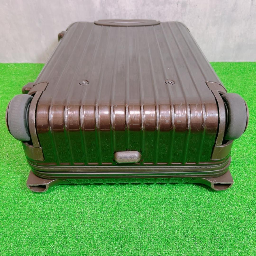 リモワ サルサデラックス 33L 機内持ち込み 2輪 TSAロック 茶色 - メルカリ