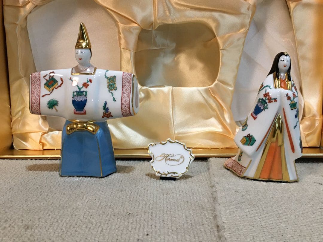 HEREND ヘレンド ひな人形 雛人形　高級品　M1892