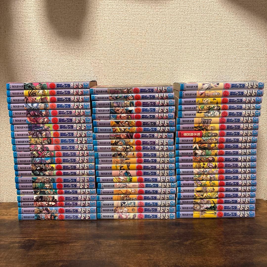 ジョジョの奇妙な冒険　1-63巻　全巻 ジョジョの奇妙な冒険 1巻〜63巻 ジョジョの奇妙な冒険 1〜63巻 全巻
