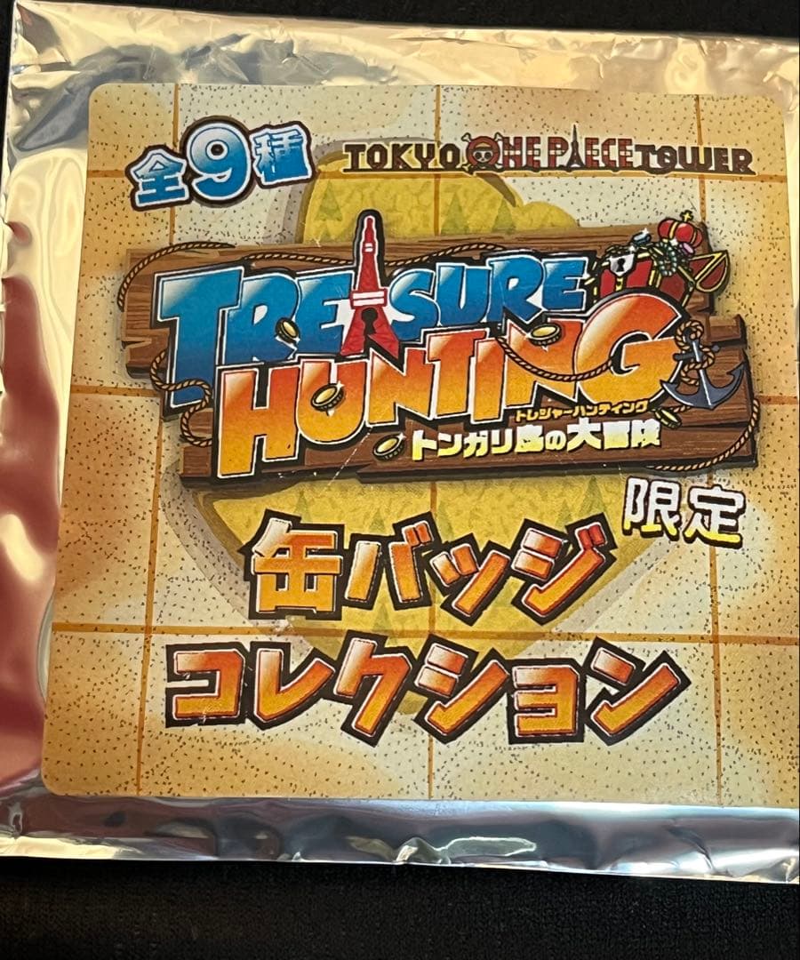 ワンピースタワー 限定 トレジャーハンティング 缶バッジ コンプセット 輩 レア