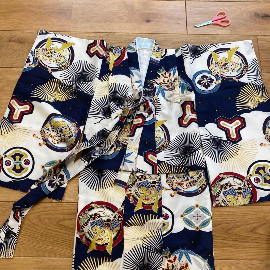 小町キッズ 七五三 着物と履物セット 3歳 男の子