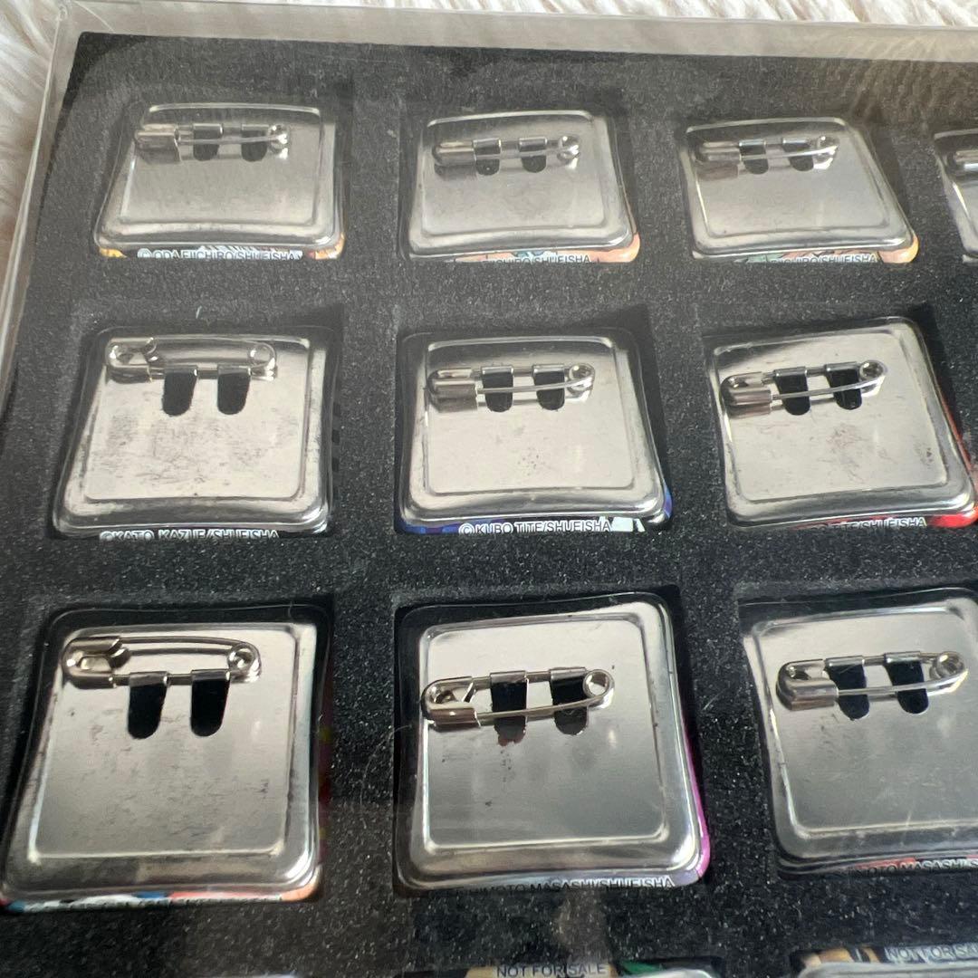 ジャンプショップ オリジナル缶バッジくじ セット