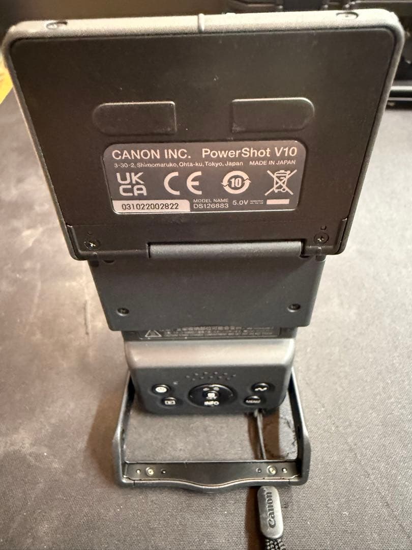 Canon PowerShot V10 (本体、ストラップのみ)