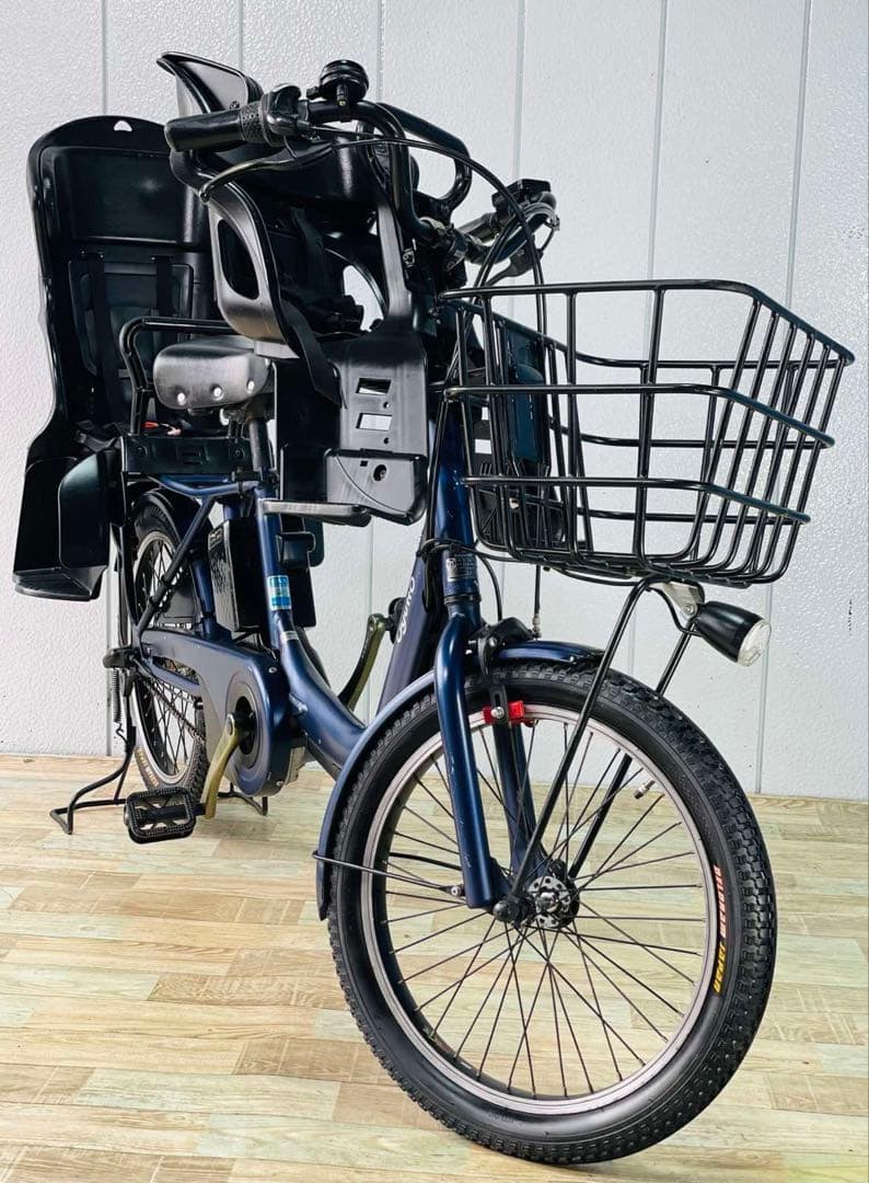 2615パナソニック16アンペア　3人乗り対応子供乗せ　電動アシスト自転車