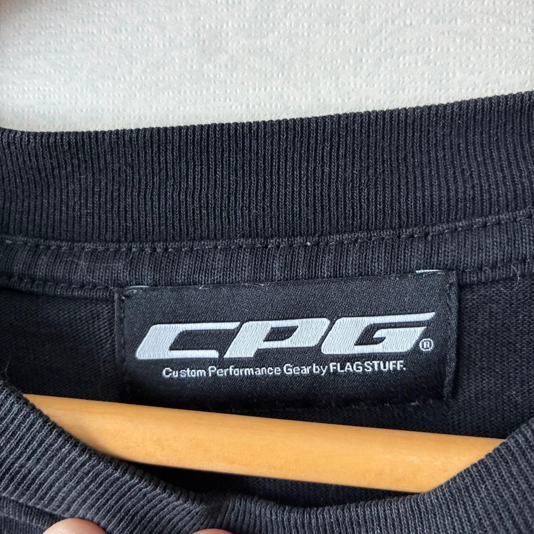 CPG ブラック ロゴ Tシャツ age factory