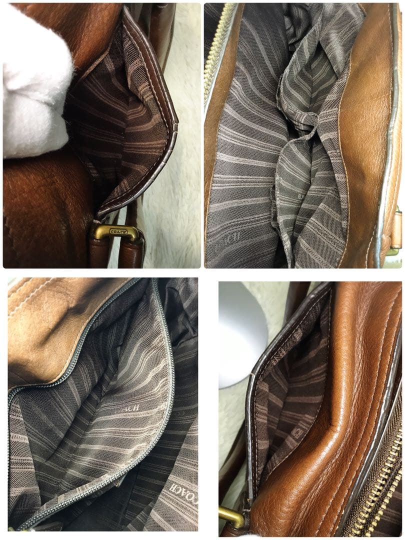 COACH コーチ レザー ビジネスバッグ ショルダー 2way 70614