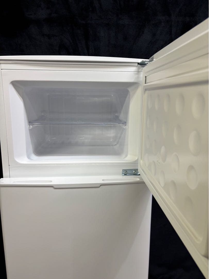 アイリスオーヤマ 冷蔵庫 118L 2024年製 IRSD- 12B-W 右開き