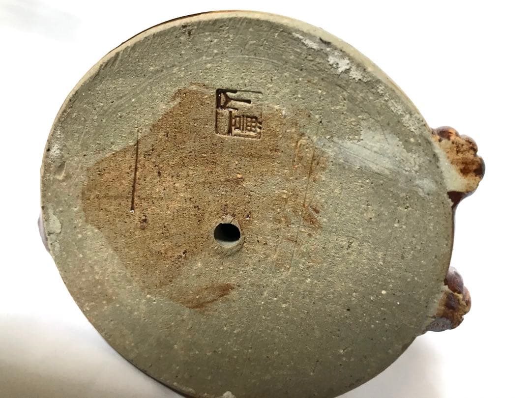 【送料込・豊山作】信楽焼　虎　トラ　置物　タイガー　アート　オブジェ