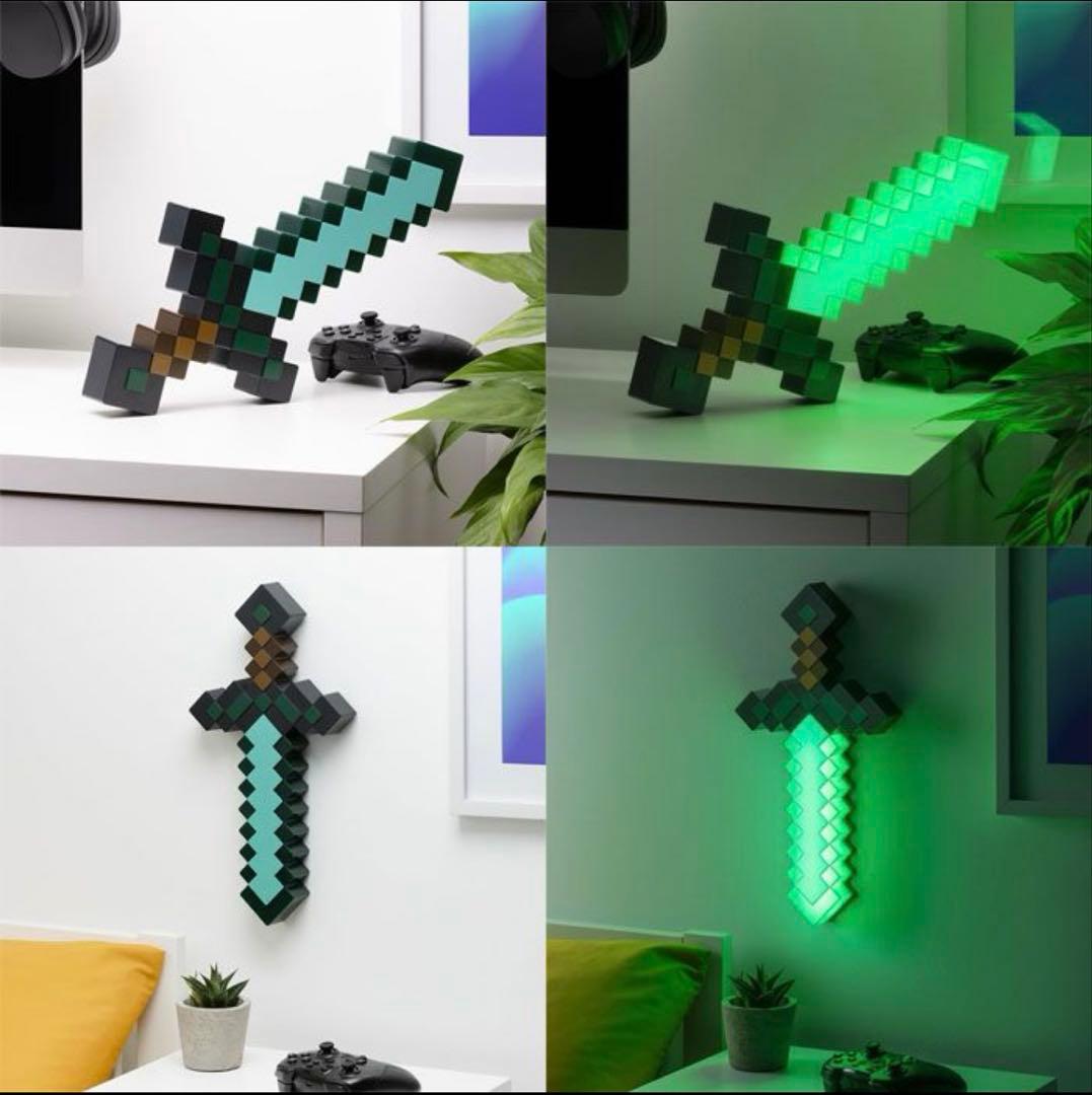 未開封 ダイヤモンドの剣ルームライト マイクラ 正規品