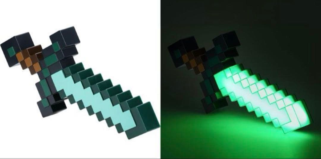 未開封 ダイヤモンドの剣ルームライト マイクラ 正規品