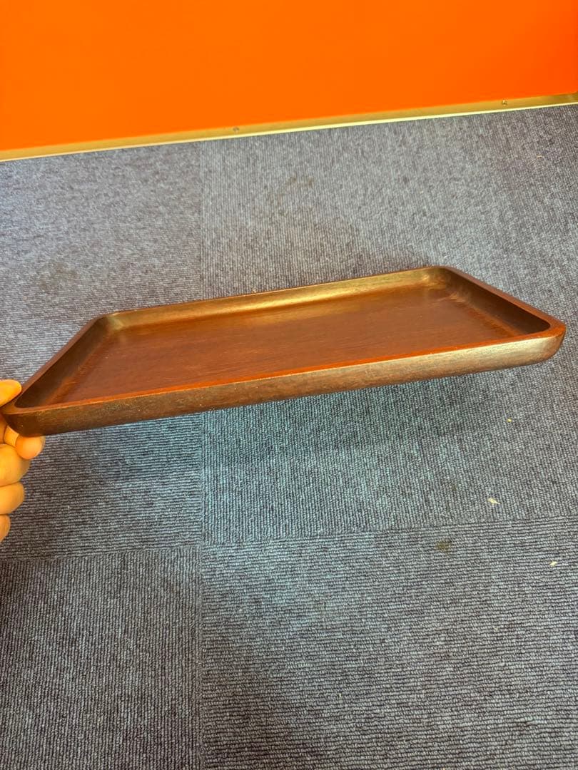 1962 唐木 煎茶盆 煎茶道具 古美術 古道具 アンティーク 木地盆 時代物