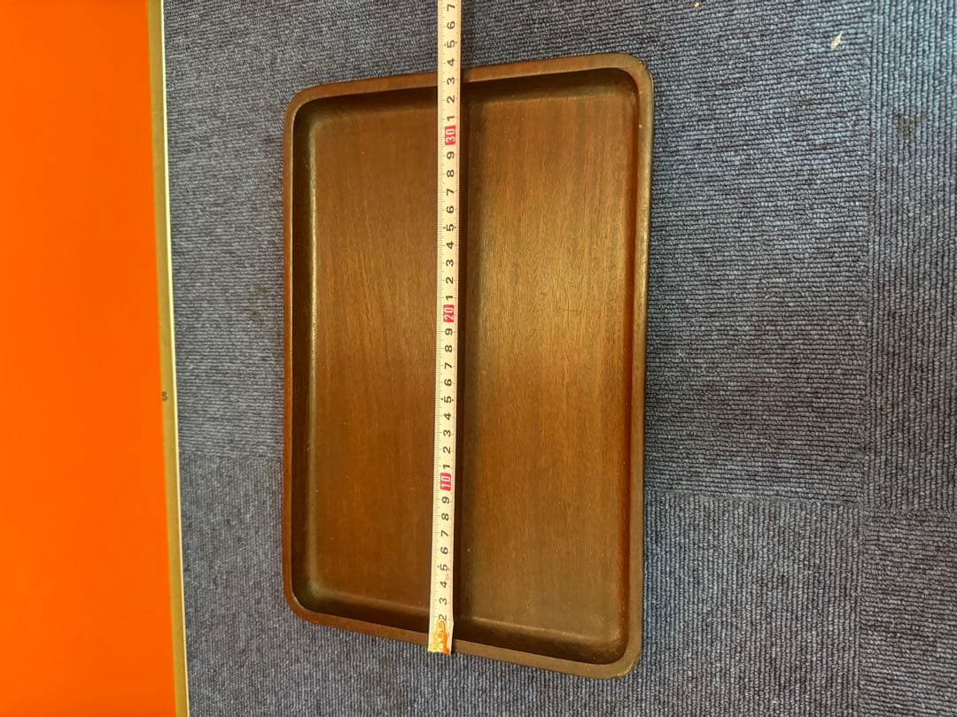 1962 唐木 煎茶盆 煎茶道具 古美術 古道具 アンティーク 木地盆 時代物