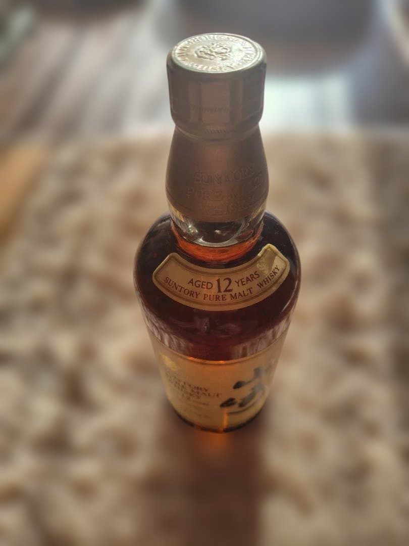 値下！山崎 12年 ピュアモルト サントリー ウイスキー 希少 旧ボトル