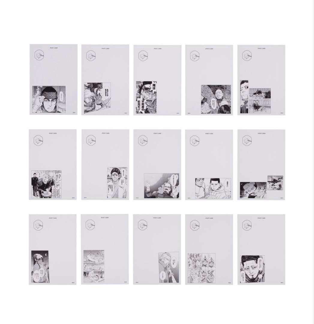 【未開封】ゴールデンカムイ展 ポストカードコレクションBOX 全15種