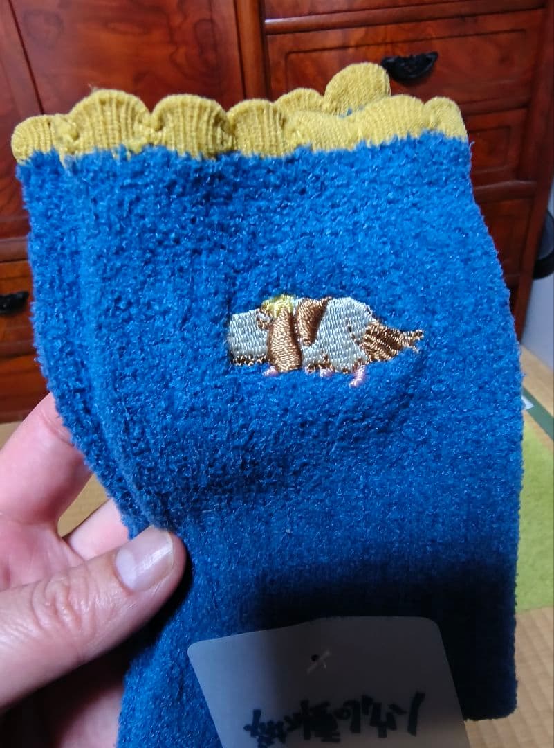 ヒンのぬいぐるみ　 ジブリパーク　ヒン　靴下