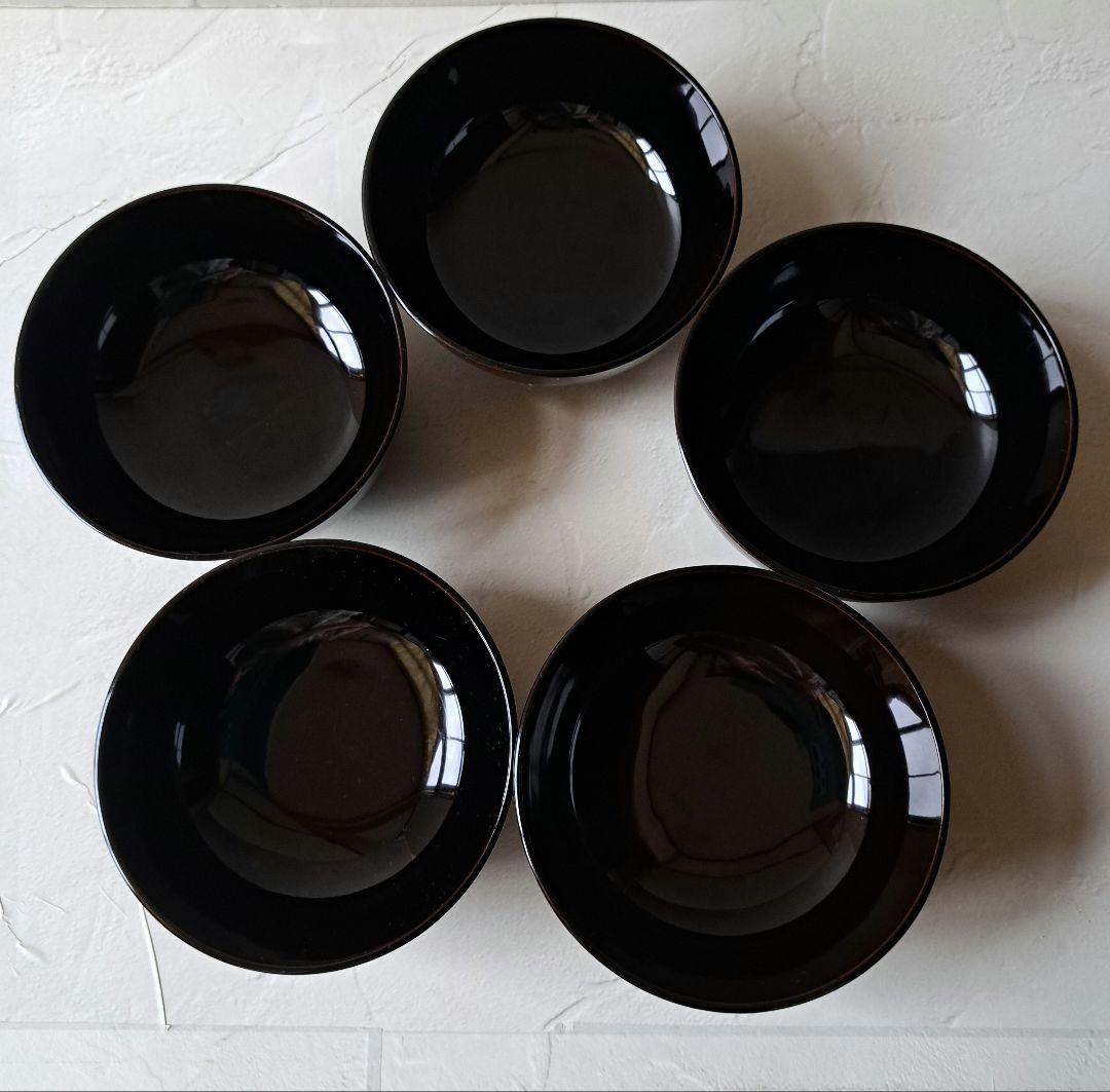 蓋付き 菓子椀 5客 煮物椀　骨董品