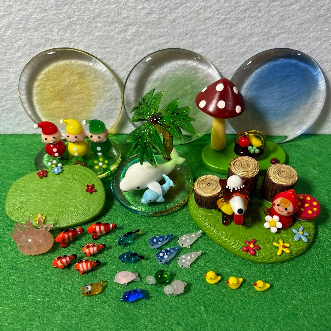 専用 ガラス細工 ミニチュア