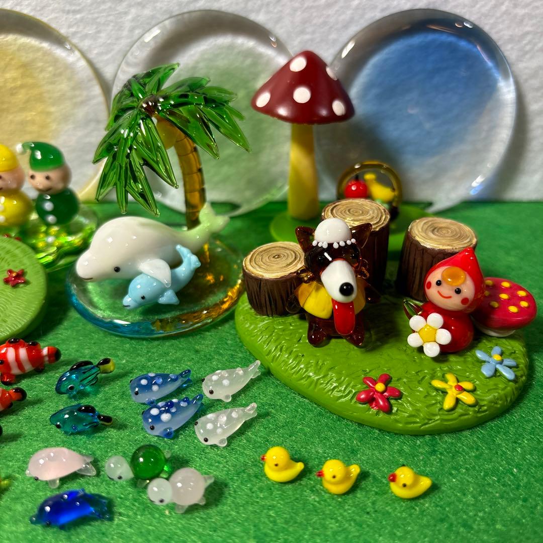専用 ガラス細工 ミニチュア