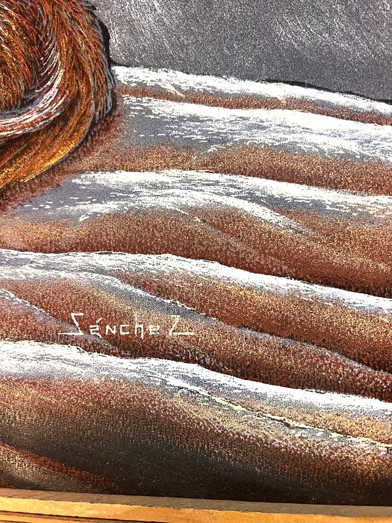 70S ビンテージ ベルベットピクチャー インディアン 69✖️98cm - メルカリ