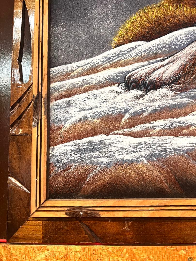 70S ビンテージ ベルベットピクチャー インディアン 69✖️98cm - メルカリ