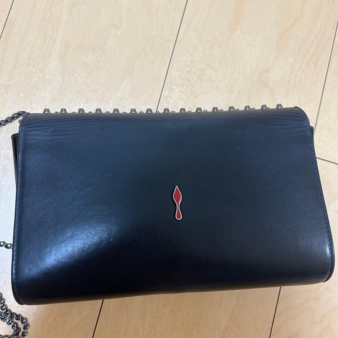Christian Louboutin スタッズチェーンバッグ