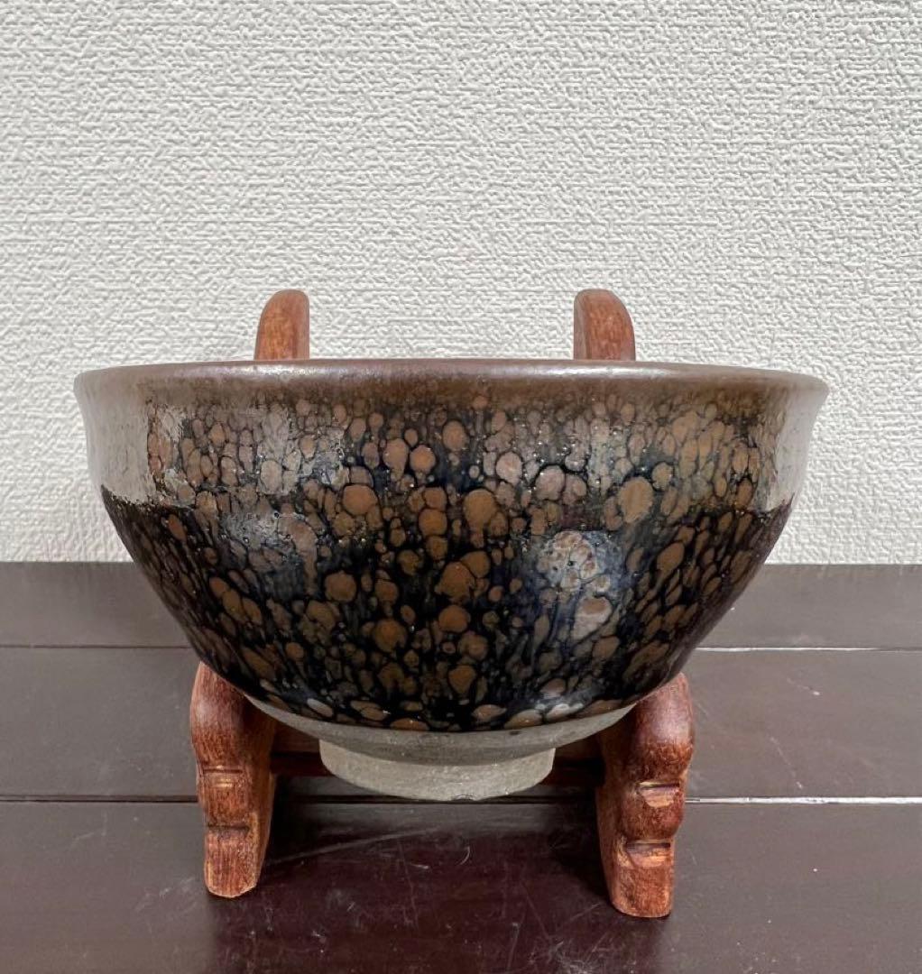 稀少品】宋時代 天目茶碗 建盞 茶道具 BL2--6