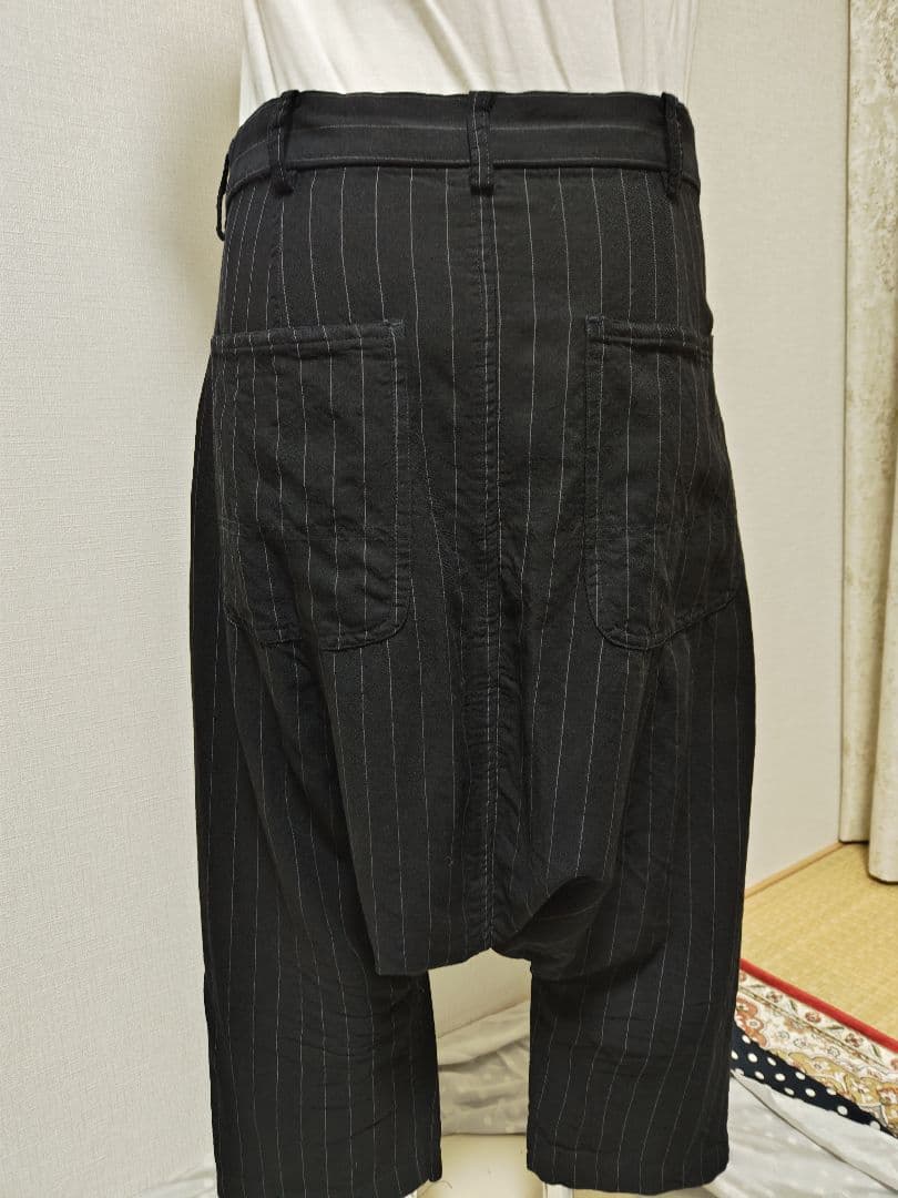 COMME des GARÇONS サルエルパンツ S ストライプ