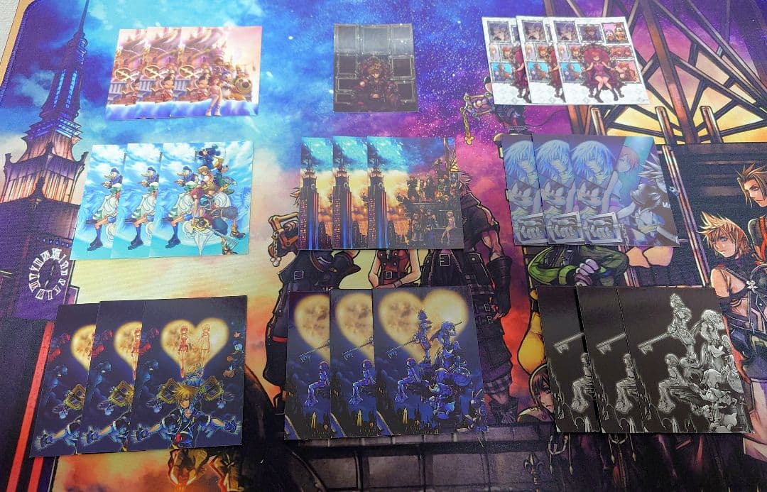 144枚『ソラ・ロクサス・ヴェントゥス』　キングダムハーツアートミュージアム