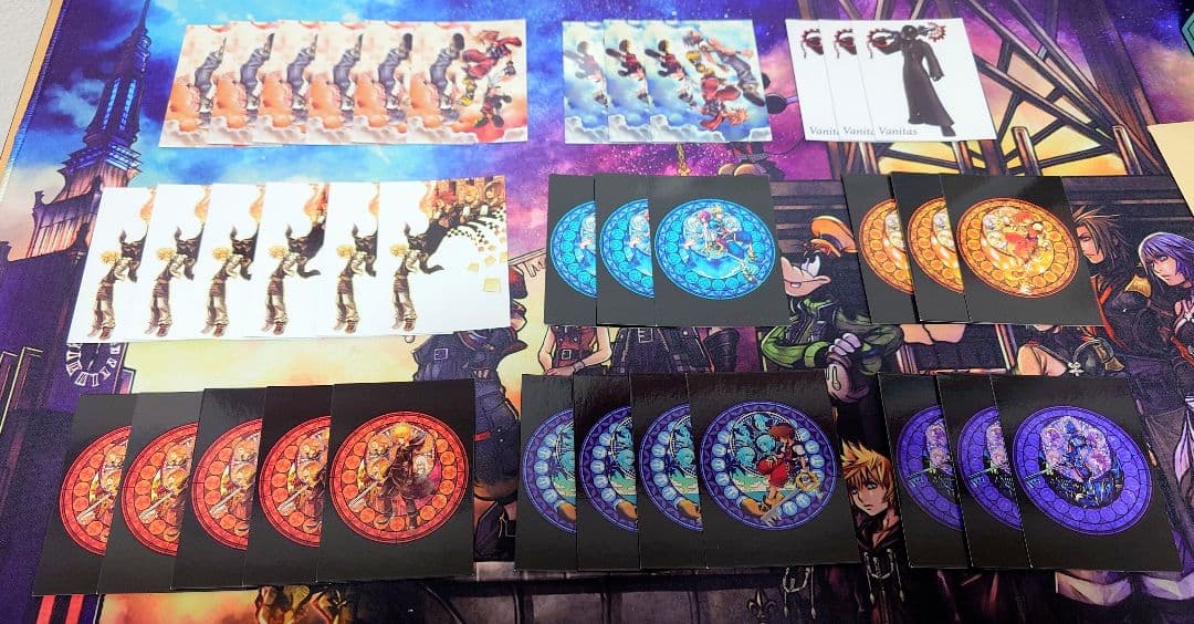 144枚『ソラ・ロクサス・ヴェントゥス』　キングダムハーツアートミュージアム