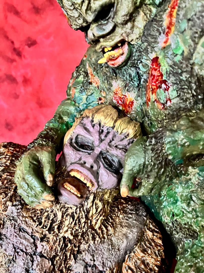 サンダ対ガイラ￼決戦！壮絶バトル・レジンキット完成品フランケンシュタインの怪獣￼