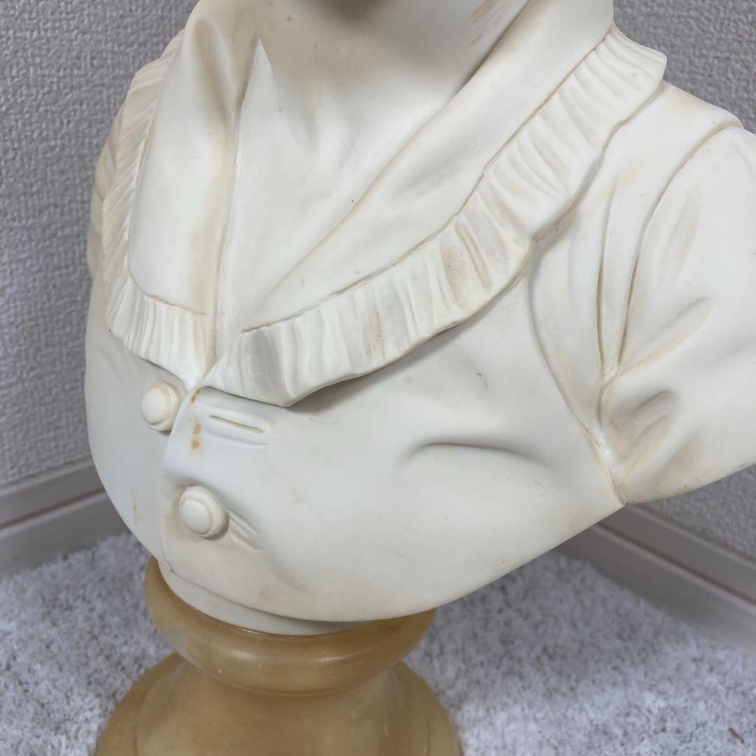 ウードン 胸像 stone lite デッサン 置物 オブジェ 模写 彫刻の通販