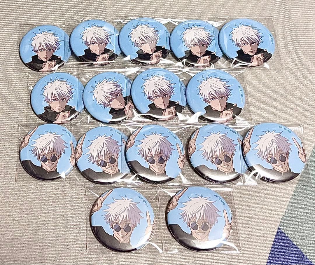 五条悟 缶バッジ まとめ売り 幻影夜行本舗 呪術廻戦展 セガラッキーくじ