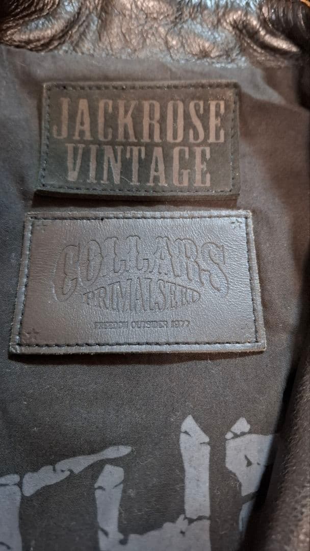 美品・希少】ジャックローズ × カラーズ 武装戦線 ライダース