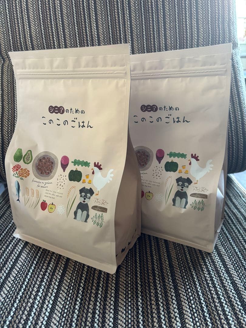 シニアのためのこのこのごはん2袋
