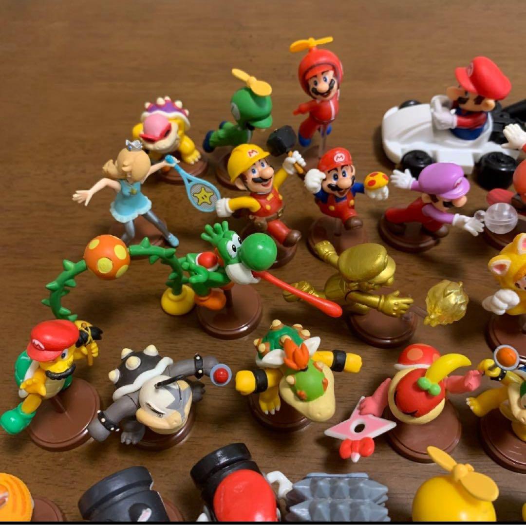 スーパーマリオ　チョコエッグ　まとめ　フィギュア　ハッピーセット　61体