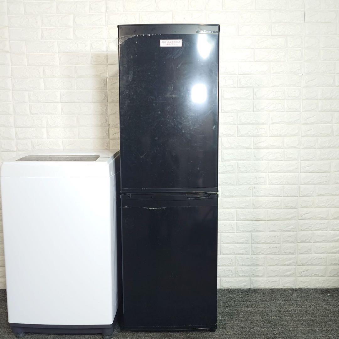 アイリスオーヤマ 家電セット 冷蔵庫 162L 洗濯機 6kg D076