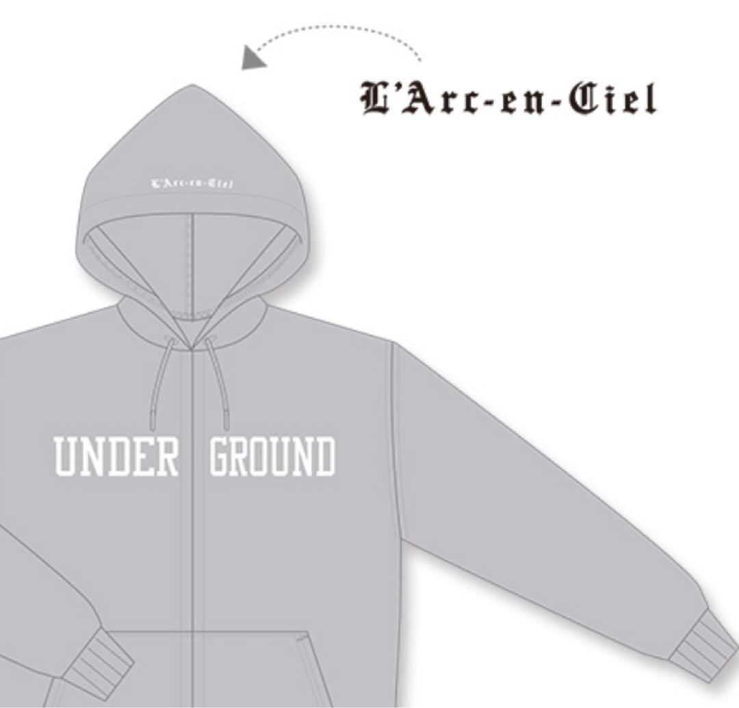 LArc-en-Ciel ZIPパーカ ラルクアンシエル ジップ フーディー