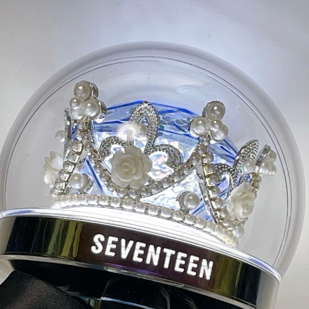 【装着イメージ】セブチ クラウン ティアラ ペンライト デコ カラット棒